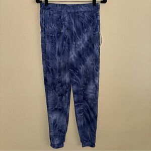 West Kei Blue Tie Dye Pull On Pants Size M NWT!